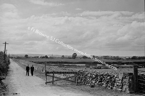 ANTI FLOODING DYKE UNDER CONSTRUCTION ON RIVER FERGUS